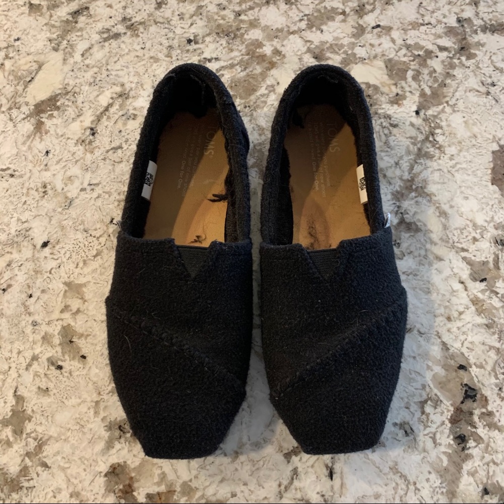 Women’s Wool Faux Fur Lined TOMS